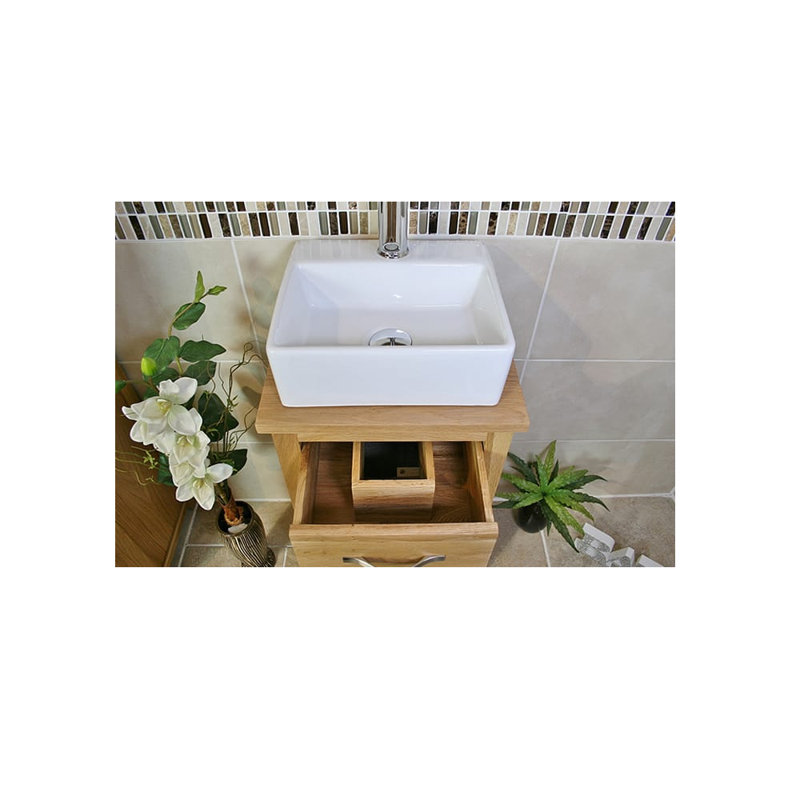 Coulombe 400mm Single Bathroom Vanity with Vessel Ceramic Basin