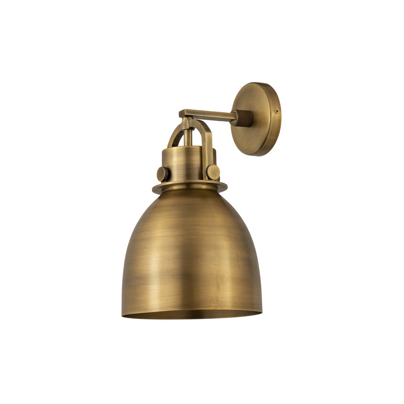 Badillo Armed Sconce, Brushed Brass