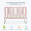 Lit de bébé portatif convertible 2-en-1-1549704024