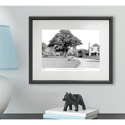 Leigh, The Old Oak Tree And Green C1960 by Francis Frith - Single Picture Frame Print