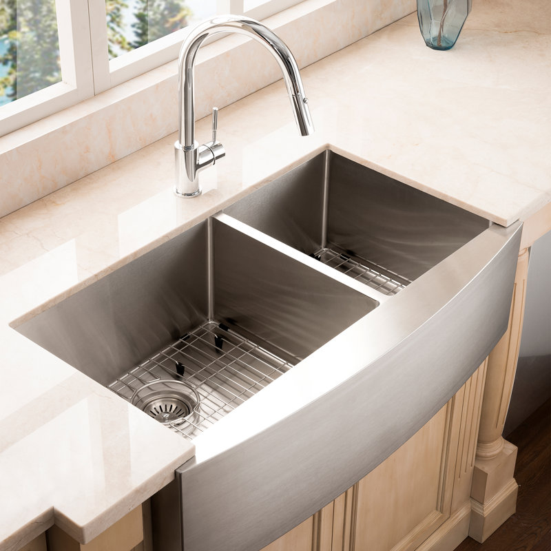 Sierra Pull Down Single Handle Kitchen Faucet with Side Spray and Accessories, Chrome