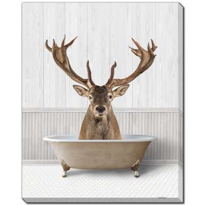 Art sur toile Bath Time