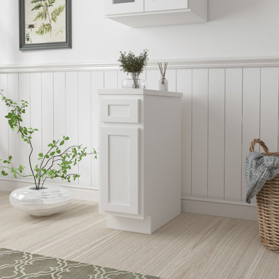 12'' Free-standing Single Bathroom Vanity Base Only