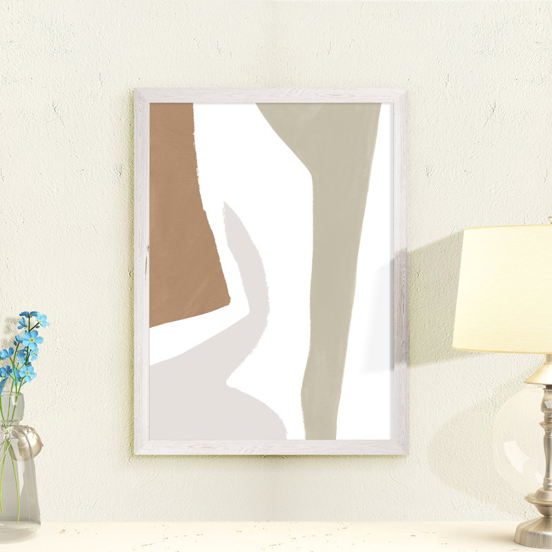 « format folâtre i » par paul cezanne-reproduction d’art sur image, H 32 po x l 44 po x P 1,25 po, Toile blanche encadrée