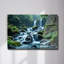 Art mural en verre trempé cascade-607954718
