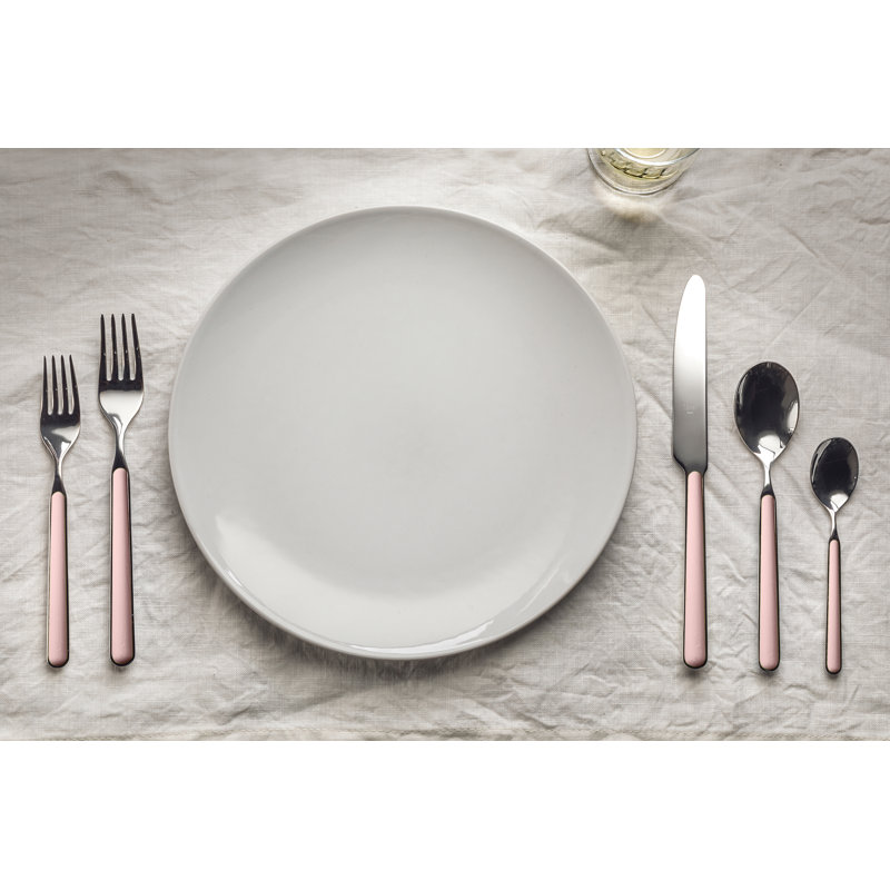 Fantasia Place Set 5 Pcs, Pale Rose