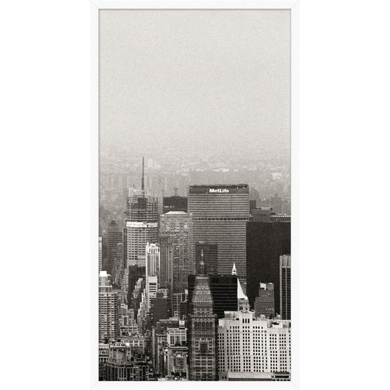 New York Triptych 2' Framed Photographic Print on Glass