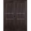 Porte double standard préfinie en bois manufacturé Avon 01 2H-92568251-92568252-92568260