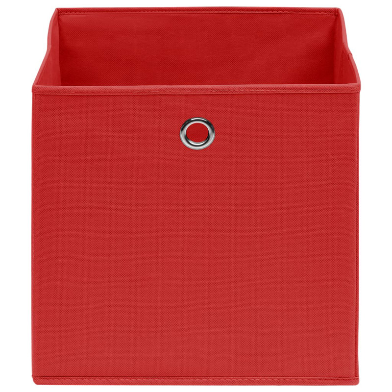 Rebrilliant Fabric Bin, Red