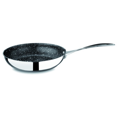 GLAMOUR DIAMOND Stainless Steel Non-Stick Frying Pan
