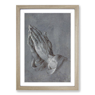 Praying Hands by Albrecht Durer - Framed Print