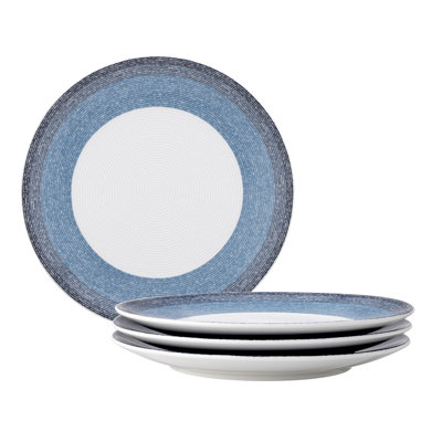 Noritake Colorscapes Layers Coupe Salad Plates, 8 1/4"