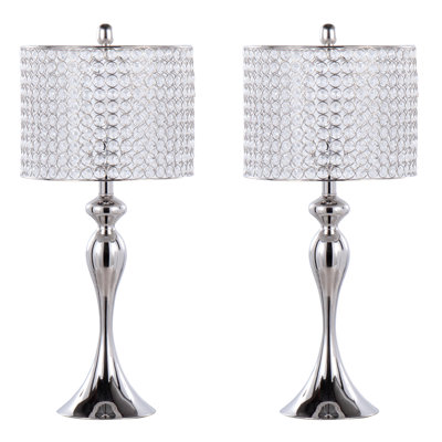 Ensemble de 2 lampes de table Ashland 27 "en métal de la galerie Grandview