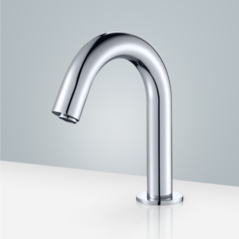 BathSelect Brio Commercial Chrome Touchless Volume Automatic Sensor Faucet