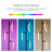 Saturn 66 in. Modern LED Floor Lamp with 3 Color-Changing RGB Ring Lights