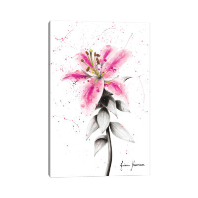 Lively Lily by Ashvin Harrison - Wrapped Canvas Gallery-Wrapped Canvas Giclée