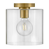 Lydia Glass Semi Flush Mount