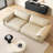 Beige Genuine Leather Modular Sofa-1991076645-1991076644