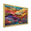 Abstrait Stingray In Aquarium Colorful Collages I - Stingray, reproduction d'art sur toile encadrée-164932732-119002870-164932724