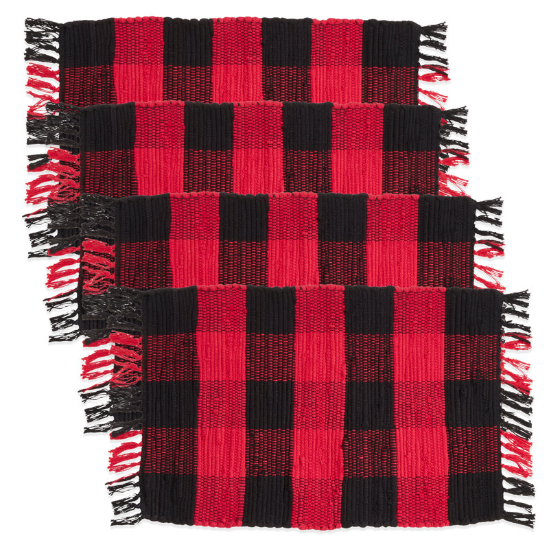 Napperon Zale, Rouge