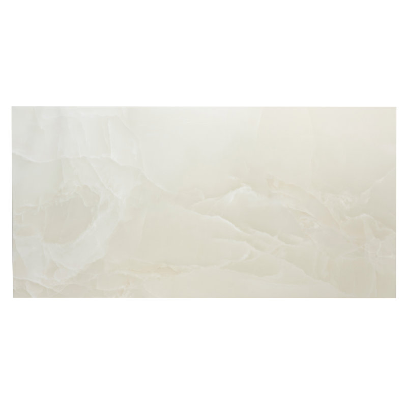 Splendor 24'' W x 48'' L Porcelain Singular Tile, White