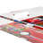 Christmas Plaid Acrylic Rectangle Decorative Tray-127381393-121427472