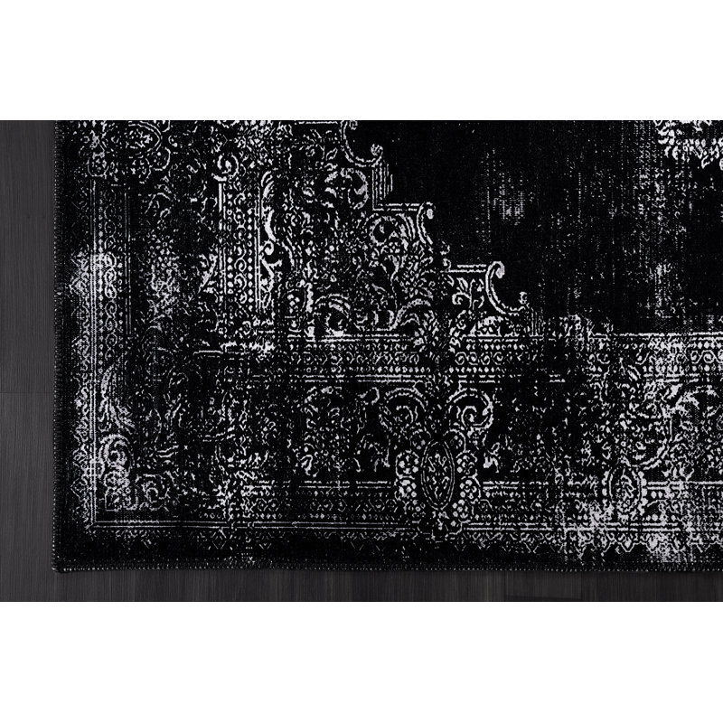 Koressa Washable Oriental Indoor Rug, Rectangle 8' x 10'