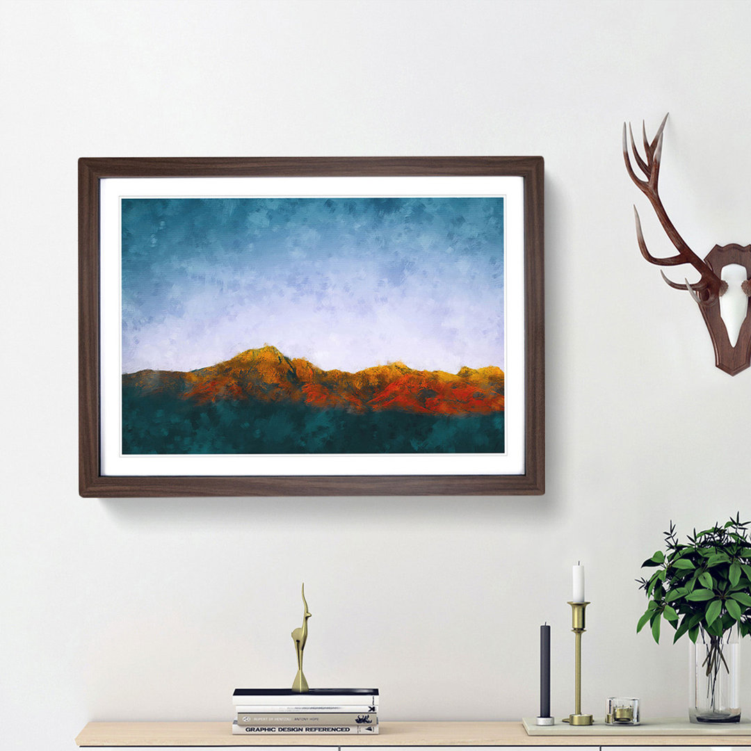 Isalo National Park in Madagascar - Picture Frame Painting Print