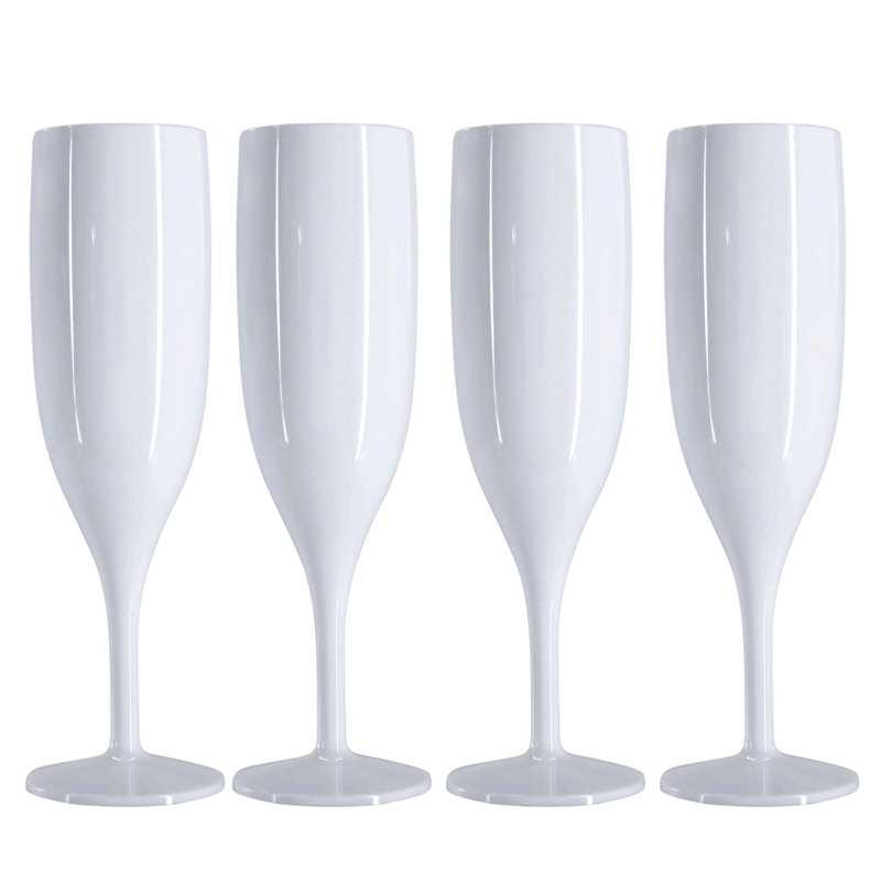 175ml Flute, 12, White
