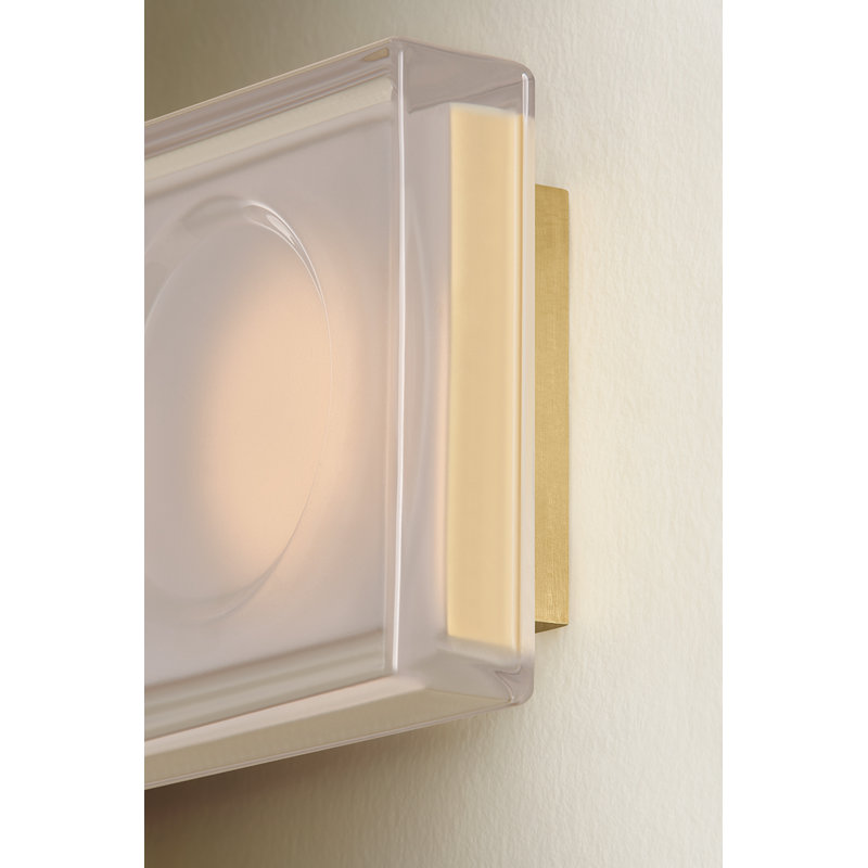 Mars 4 - Light LED Vanity Light, Black Brass, 6 Lights, 20 W