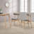 Starlight Elegant Upholstered Solid Wood Dining Chair (Set of 2)-1102132880