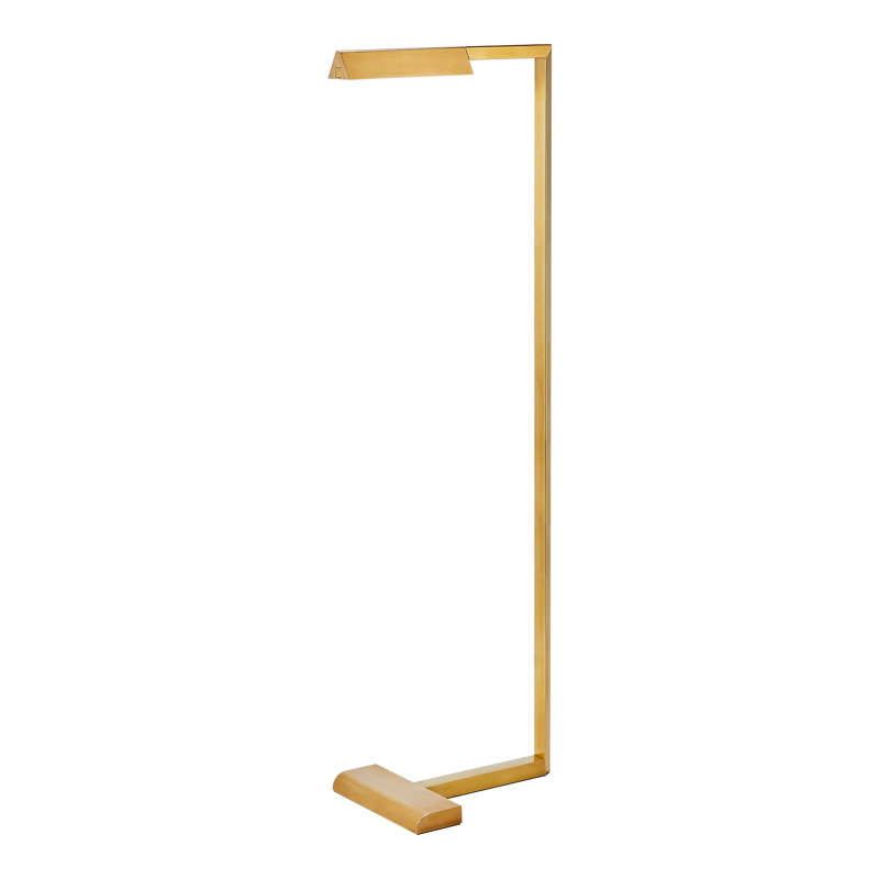 Sean Lavin Dessau Floor Lamp, Natural Brass, 38"