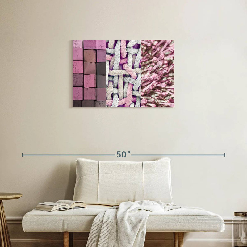 Kerner Pink Things, 20" H x 30" W