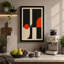 Vertical Forms in Motion Geometric - Wrapped Canvas-131764294-131764305