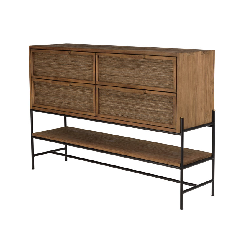 Aakira 150cm Solid Wood Sideboard