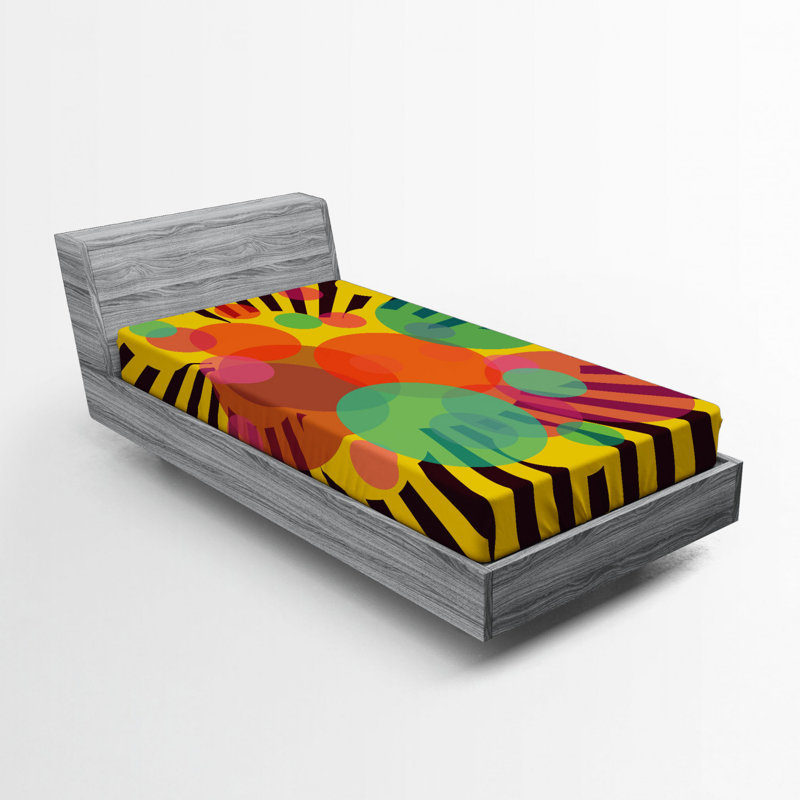 Drap-housse géométrique, Drap-housse simple TG