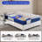 12" Twin Size Hybrid Mattress Medium Plush Cooling Gel Memory Foam CertiPUR US Certified-157065028-159074369