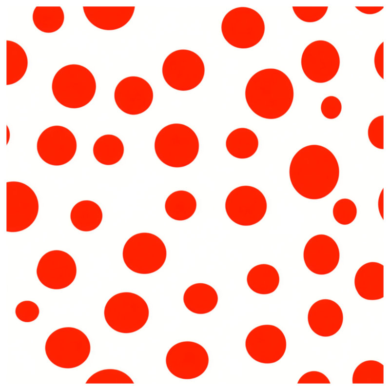 Couvre-lit matelassé à pois rouges toutes tailles, Très grand lit