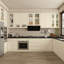 Meuble mural standard HOMEIBRO Cozy Design, 30 po L x 12 po P x 30 po H, en contreplaqué blanc Shaker, prêt à assembler-1615484792-1615484796