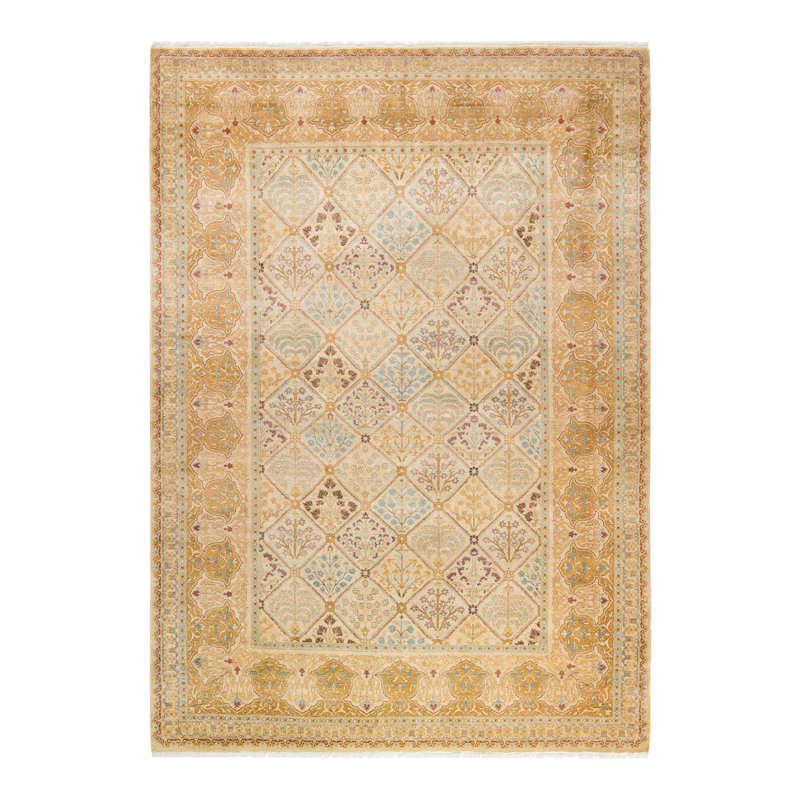 Classic One-of-a-Kind 6' 2" X 8' 7" Hand Knotted Area Rug