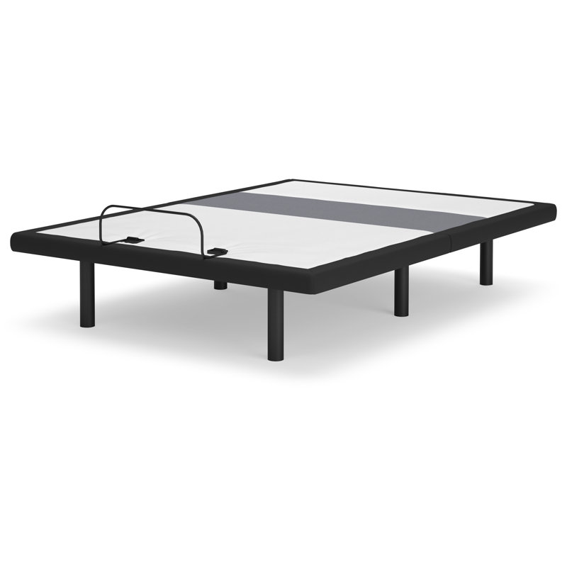Waneta Massaging Adjustable Bed with Wireless Remote, Queen