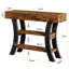 Table de canapé, console stable, table de vestibule