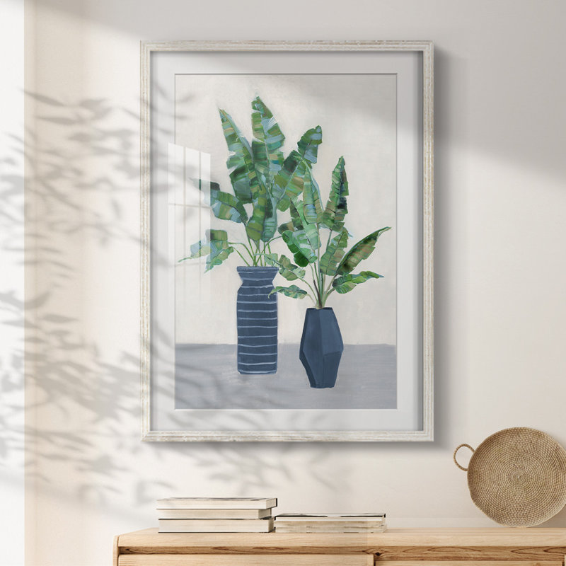 Ciarrai - Toile tendue avec châssis, H 28,5 po x l 20,5 po, Blanc