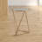 Chylie Mirrored Glass Top End Table-1363105719