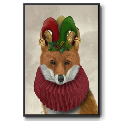 Toile tendue avec châssis de Noël