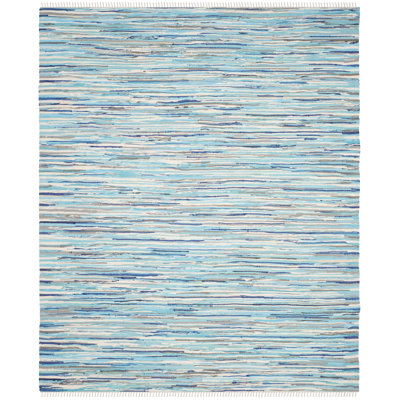Tapis en coton tissé à la main Marisela
