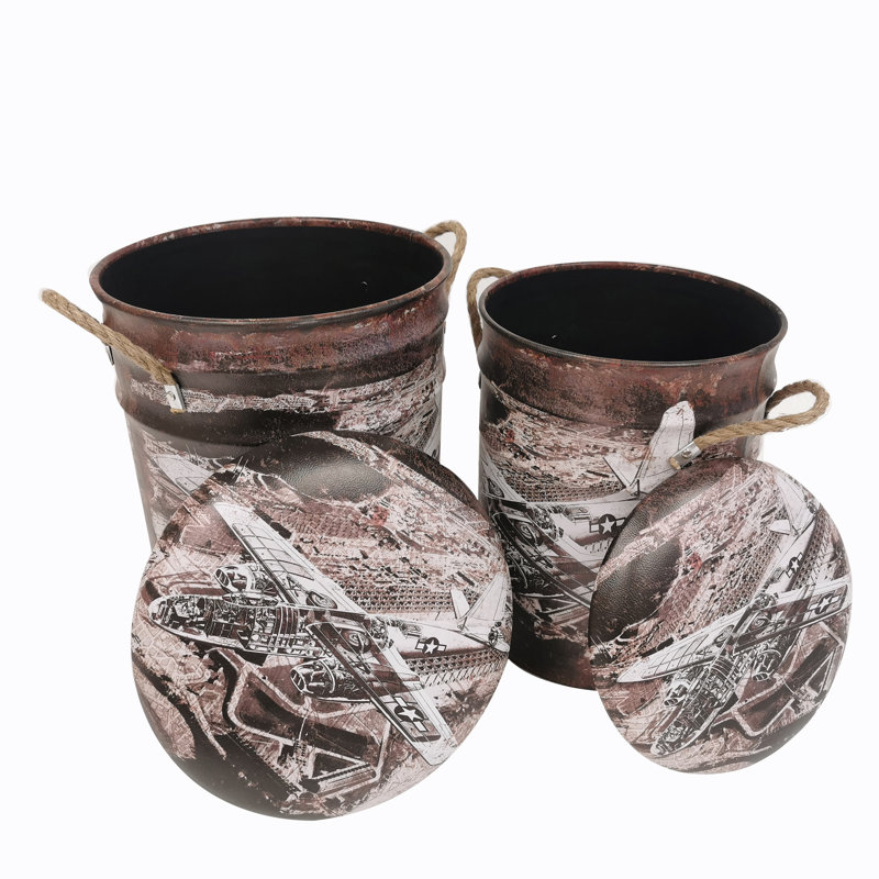 Cummington Metal Accent Stool