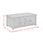 Table basse à plateau relevable avec rangement Morristown
