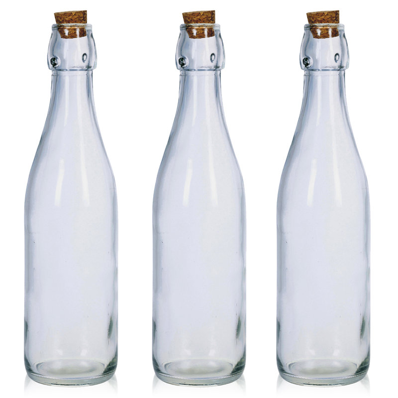 Glass Oil & Vinegar Cruet Set