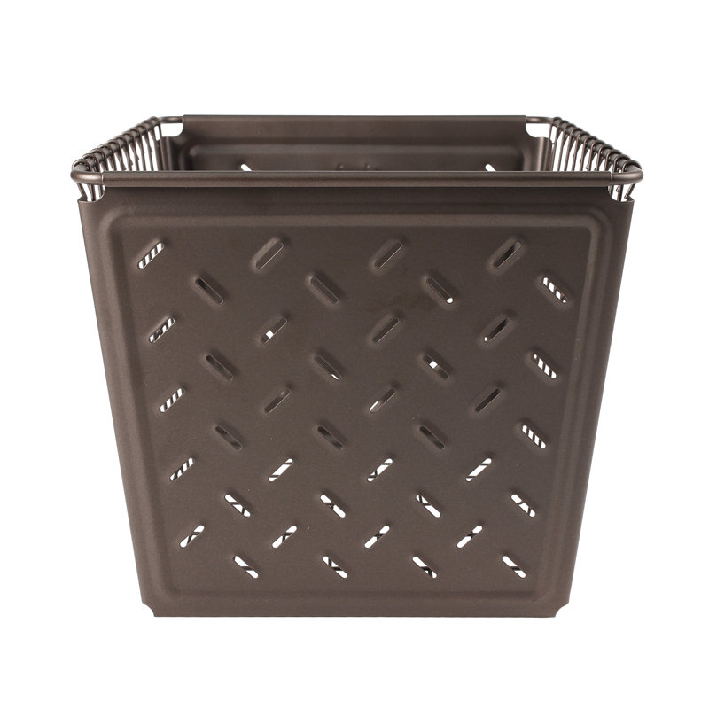 AllModern Juliana Decorative Basket, Bronze